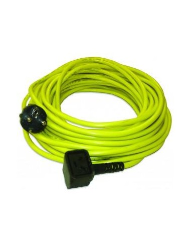 Câble 20Mètres jaune avec plug, 3x1.5mm2 acheter