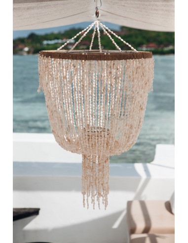 Lustre Balinais suspension Medusa en coquillages Venez acheter